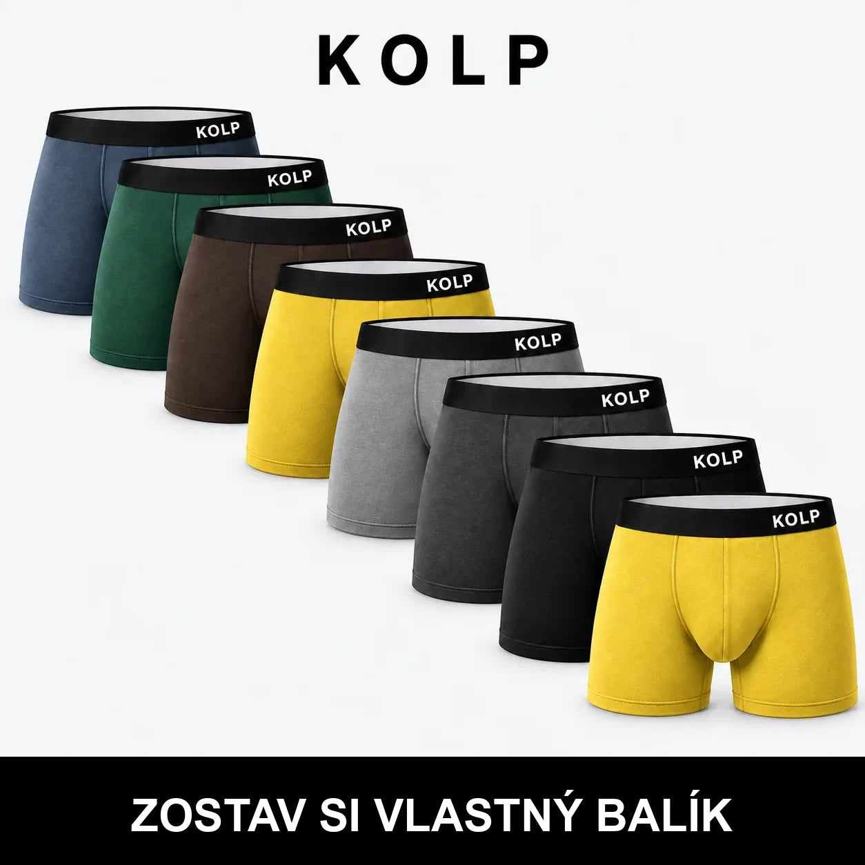 Boxerky KOLP 5+3 ZADARMO